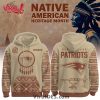 New England Patriots Native American Heritage Month Limited Editions Hoodie New England Patriots Native American Heritage Month Limited Editions Hoodie