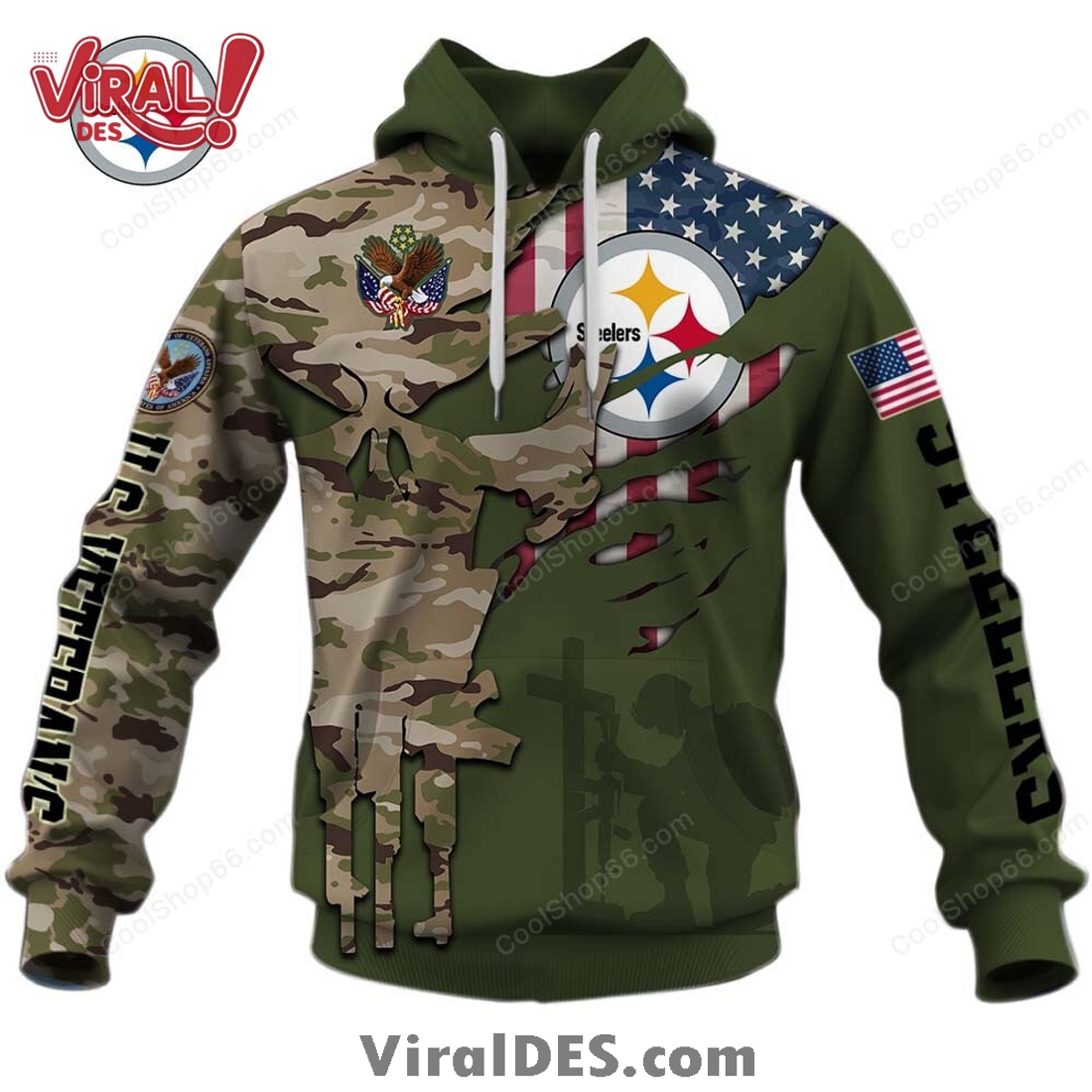 Pittsburgh Steelers NFL Veteran’s Day Design Hoodie 2025 Pittsburgh Steelers NFL Veteran’s Day Design Hoodie 2025
