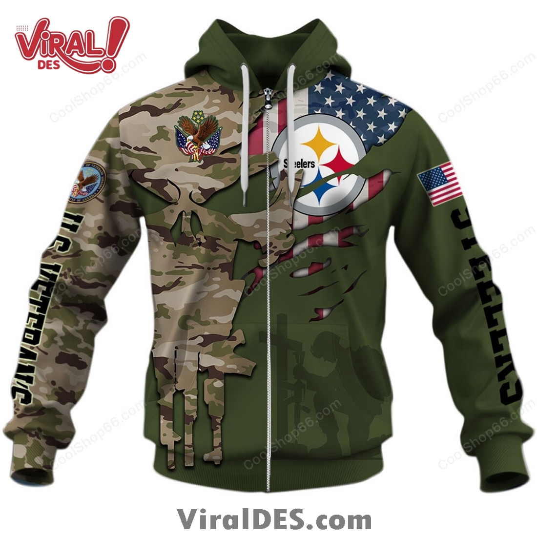 Pittsburgh Steelers NFL Veteran’s Day Design Hoodie 2025 Pittsburgh Steelers NFL Veteran’s Day Design Hoodie 2025