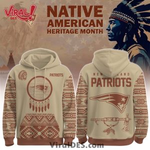 New England Patriots Native American Heritage Month Hoodie, Long Pants