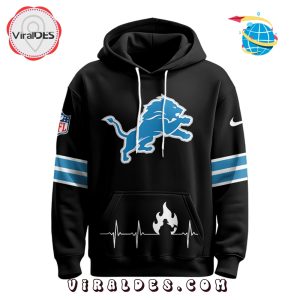 Detroit Lions x Firefighter Appreciation Night Game Hoodie 2025