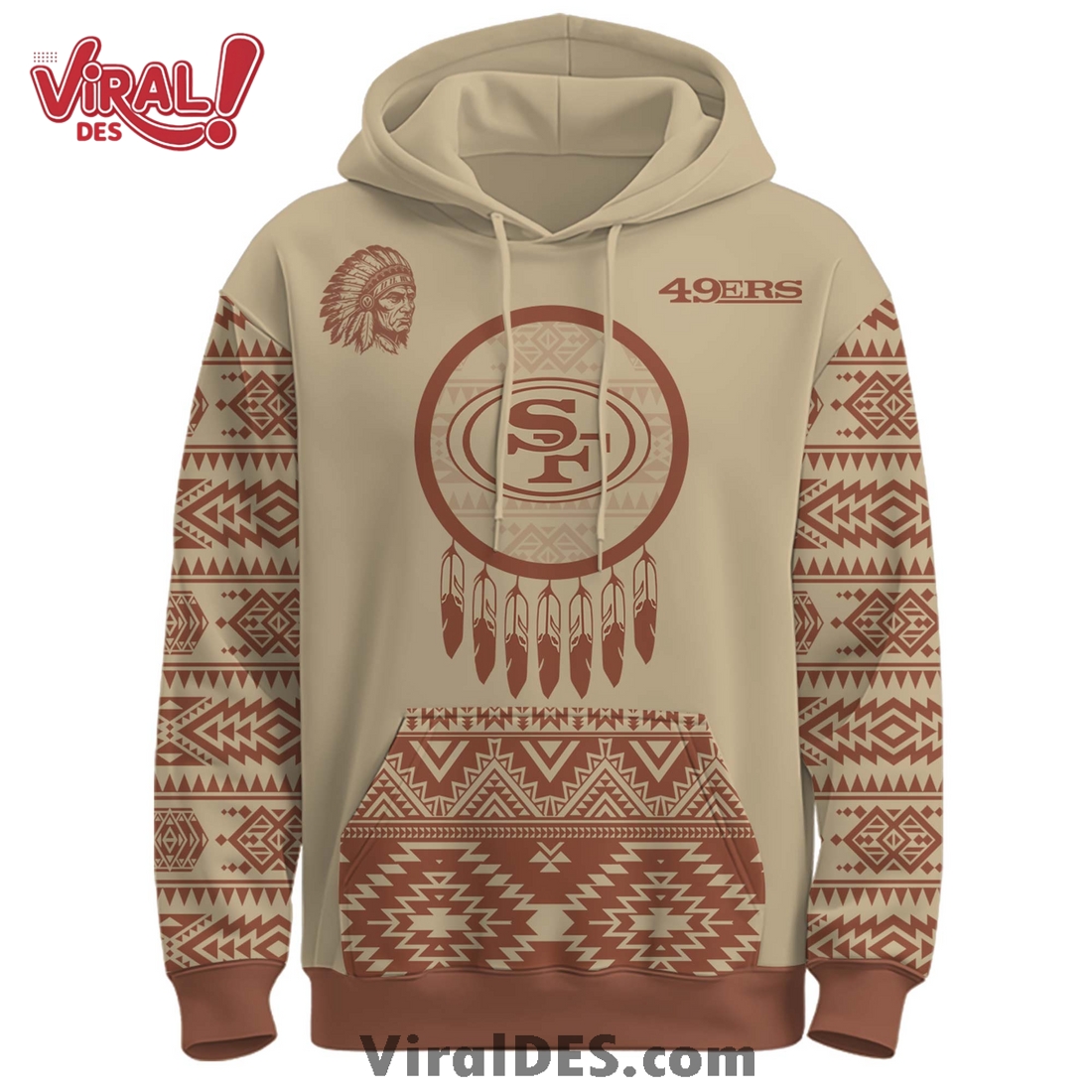 San Francisco 49ers Native American Heritage Month Hoodie, Long Pants San Francisco 49ers Native American Heritage Month Hoodie, Long Pants