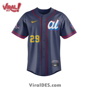 American League Cal Raleigh Navy 2025 All-Star Edition Jersey