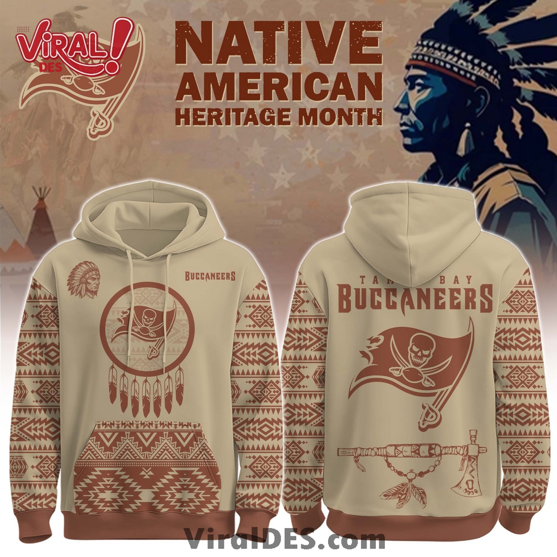 Tampa Bay Buccaneers Native American Heritage Month Hoodie, Long Pants Tampa Bay Buccaneers Native American Heritage Month Hoodie, Long Pants