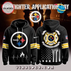 Pittsburgh Steelers x Firefighter Appreciation Night Game Hoodie 2025