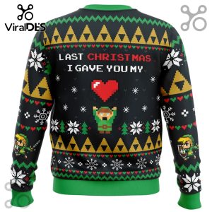 Link To My Heart Zelda Ugly Sweater 2025