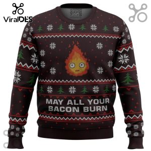 Ghibli May All Your Bacon Burn Ugly Sweater 2025