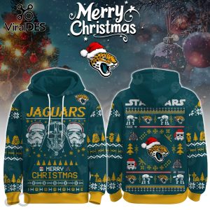Jacksonville Jaguars Merry Christmas The Force Edition Hoodie 2025