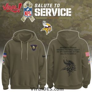 Minnesota Vikings Salute To Service Limited Edition Shirt