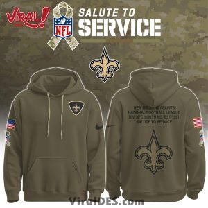 New Orleans Saints Salute To Service Limited Edition Shirt
