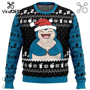 Snorlax Holiday Pokemon Ugly Sweater 2025