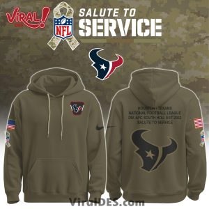 Houston Texans Salute To Service Limited Edition Shirt