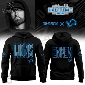 Premium Detroit Lions x Eminem Halftime Hoodie