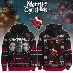 Arizona Cardinals Merry Christmas The Force Edition Hoodie 2025