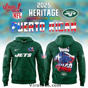New York Jets 2025 Puerto Rico Heritage Hoodie
