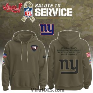 New York Giants Salute To Service Limited Edition Shirt