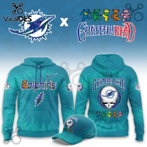 Miami Dolphins Grateful Dead Limited Hoodie 2025 Miami Dolphins Grateful Dead Limited Hoodie 2025