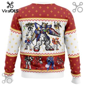 Gundam Wing Sprites Ugly Sweater 2025
