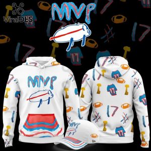 Buffalo Bills Josh Allen 2025 Billustration Charlie Hoodie And Pants