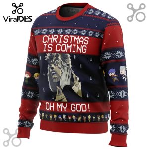 Jojo’s Bizarre Adventure Joseph Joestar Oh My God Ugly Sweater 2025