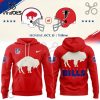 Buffalo Bills 2025 Classic Logo White Hoodie, Pants