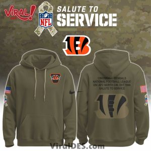Cincinnati Bengals Salute To Service Limited Edition Shirt