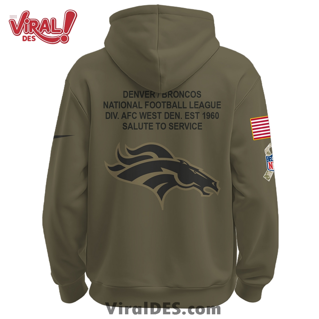 Denver Broncos Salute To Service Limited Edition Shirt