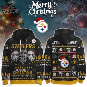 Pittsburgh Steelers Merry Christmas The Force Edition Hoodie 2025