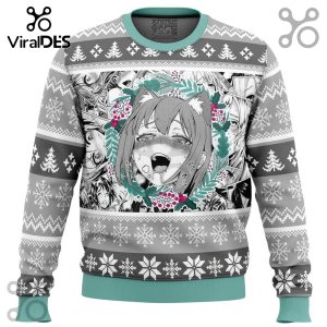 Christmas Anime Ahegao Ugly Sweater 2025