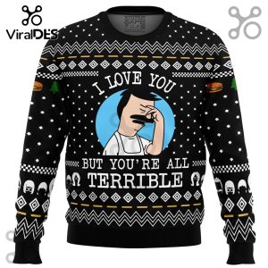 I Love You but Bob’s Burgers Ugly Sweater 2025