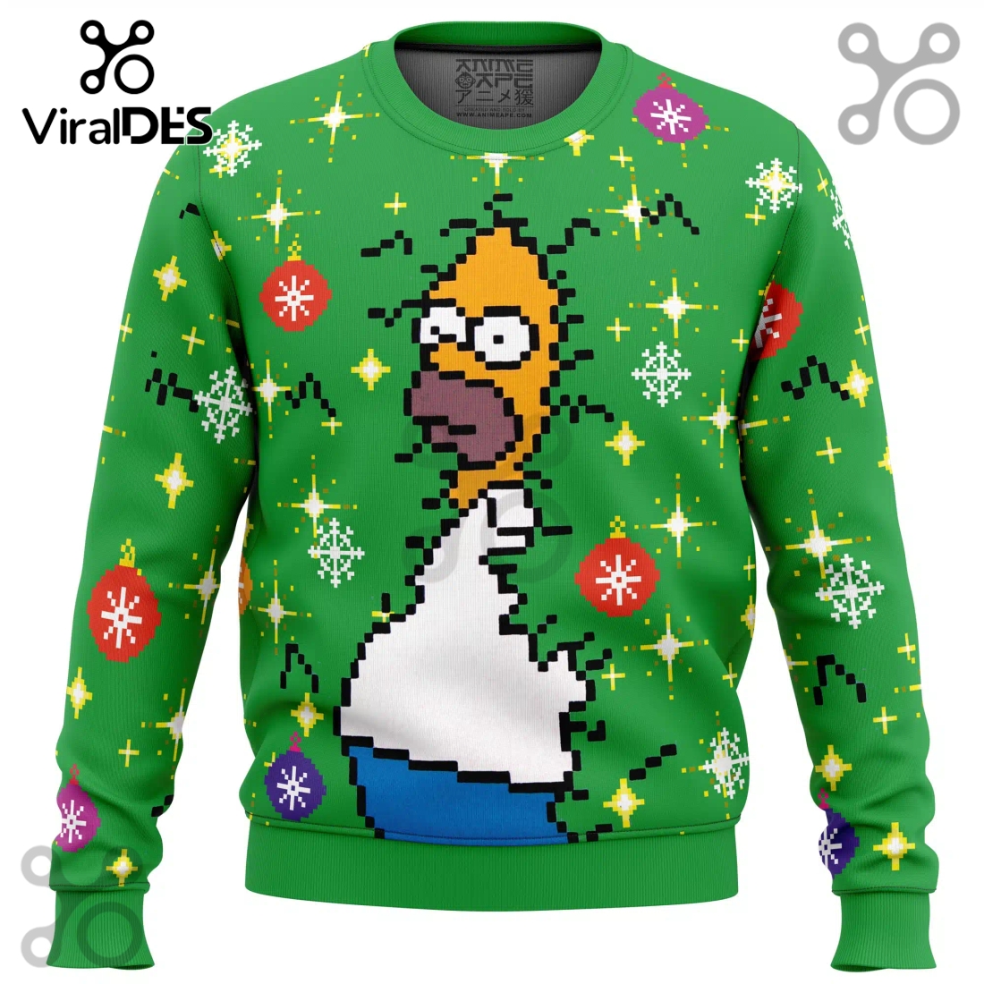 Homer Bush Meme The Simpsons Ugly Sweater 2025 Homer Bush Meme The Simpsons Ugly Sweater 2025