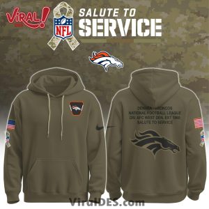 Denver Broncos Salute To Service Limited Edition Shirt