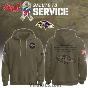 Baltimore Ravens Salute To Service Limited Edition Shirt