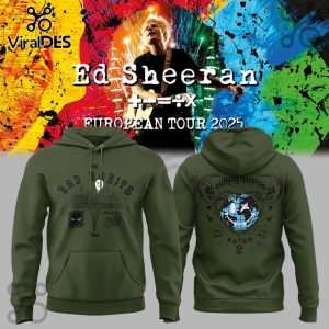 Ed Sheeran x The +−=÷× Tour Limited Edition Hoodie, Cap