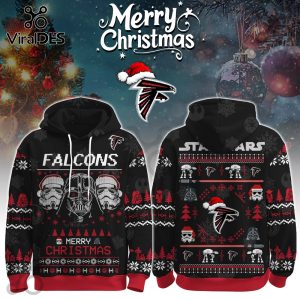 Atlanta Falcons Merry Christmas The Force Edition Hoodie 2025