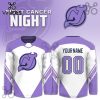 Minnesota Wild Hockey Fights Cancer Purple Jersey Limited Edition