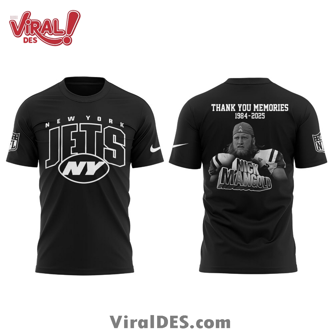 Nick Mangold 1984 - 2025 Thank You Memories Hoodie Nick Mangold 1984 - 2025 Thank You Memories Hoodie