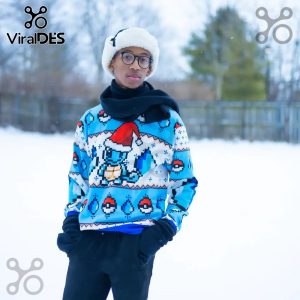 Pokemon Squirtle Ugly Sweater 2025