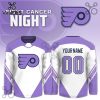 San Jose Sharks Hockey Fights Cancer Purple Jersey Limited Edition