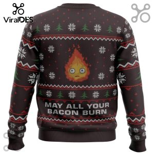 Ghibli May All Your Bacon Burn Ugly Sweater 2025
