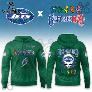 New York Jets Grateful Dead Limited Hoodie 2025