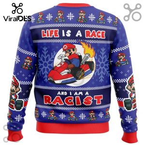 Racer Meme Mario Kart Super Mario Bros. Ugly Sweater 2025