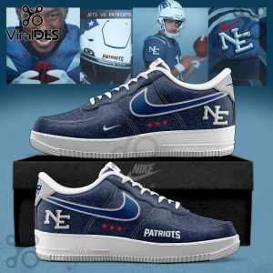 New England Patriots 2025 Nor’ Easter Storm AF1 Sneakers