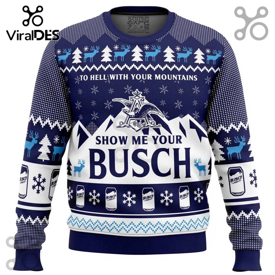 Show Me Your Busch Ugly Sweater 2025 Show Me Your Busch Ugly Sweater 2025