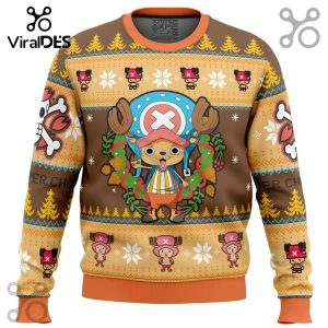 Christmas Tony Chopper One Piece Ugly Sweater 2025