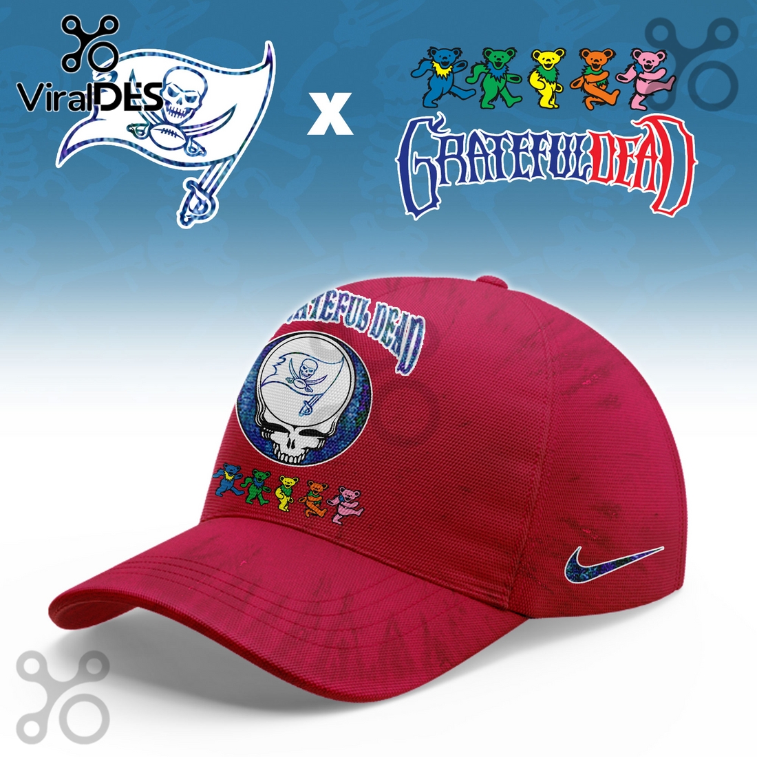 Tampa Bay Buccaneers Grateful Dead Limited Hoodie 2025 Tampa Bay Buccaneers Grateful Dead Limited Hoodie 2025