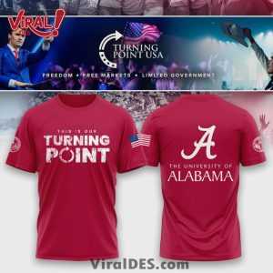 This Is Our Turning Point Alabama Campus Red Hoodie