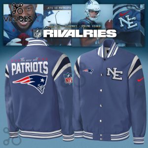 New England Patriots 2025 Nor’ Easter Storm Baseball Jacket