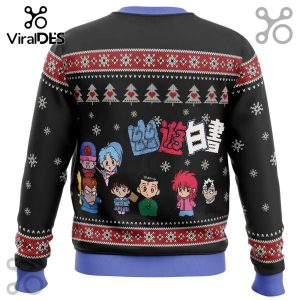 Ghost Fighter YuYu Hakusho Chibis Ugly Sweater 2025