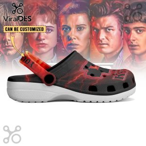 Kansas City Chiefs x Stranger Things Crocs Crocband Clogs